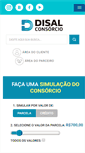 Mobile Screenshot of disalconsorcio.com.br